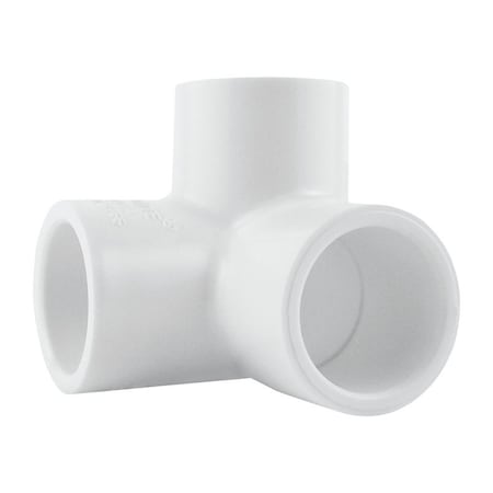Charlotte Pipe And Foundry Charlotte Pipe Schedule 40 1/2 in. Slip X 1/2 in. D Slip PVC Side Outlet Elbow 1 pk PVC 02510  0600